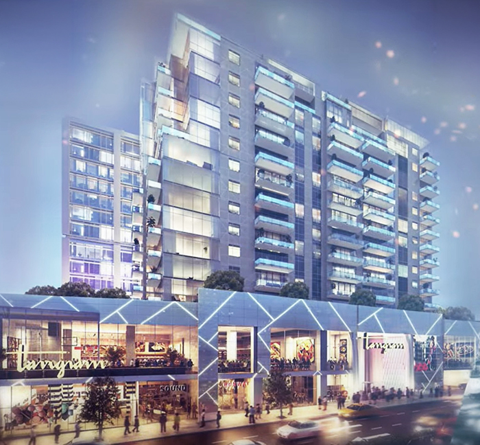 Architectural rendering of the Tangram development featured at CPRE Expo 2023